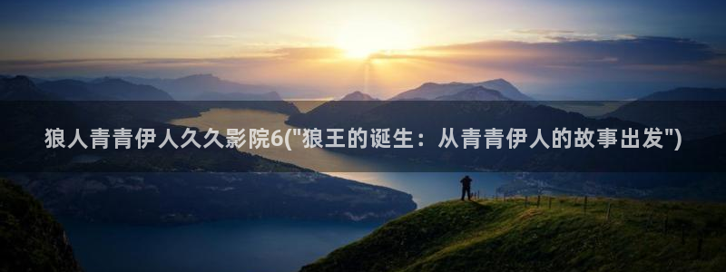 伊人久久影院狼人