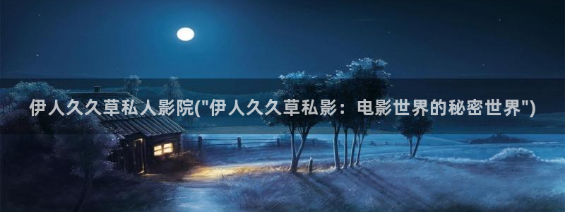 欧美伊人大香蕉网视频